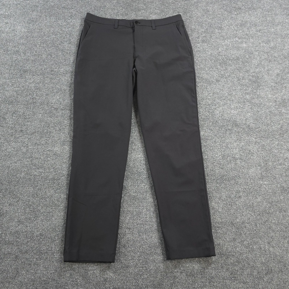 Lululemon Pants Mens 33x31 Black ABC Classic Fit Trouser Stretch Chino Golf